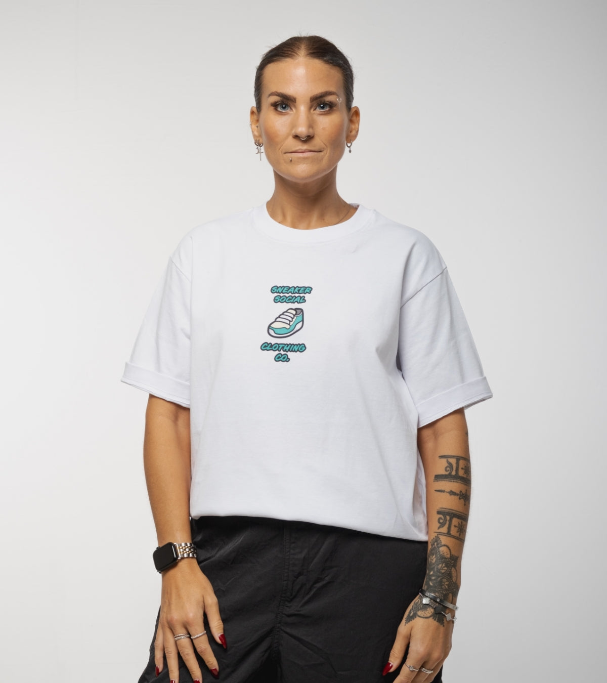 Shop the Sneaker Social Central Style relaxed fit t-shirt. Premium 240GSM organic cotton, streetwear born in Northampton. Started off a dream, now a reality. UK shipping.