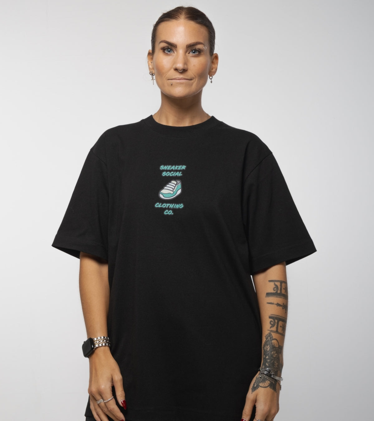 Shop the Sneaker Social Central Style relaxed fit t-shirt. Premium 240GSM organic cotton, streetwear born in Northampton. Started off a dream, now a reality. UK shipping.