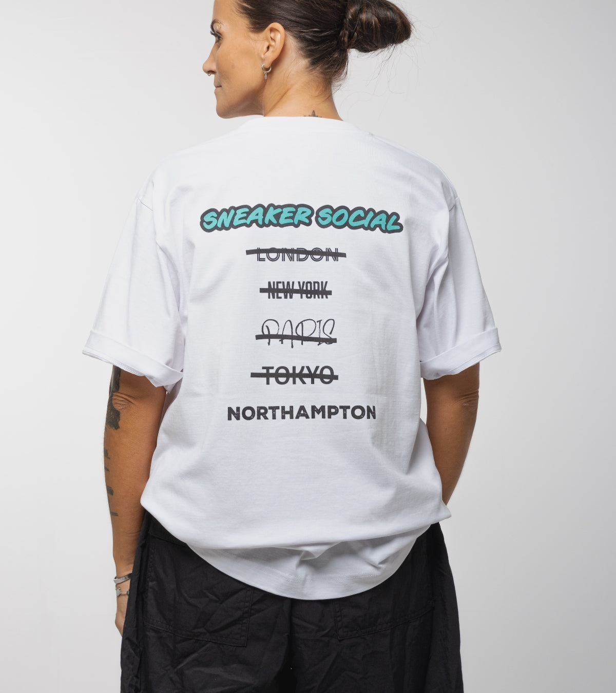 Shop the Sneaker Social Place To Be relaxed fit t-shirt. Premium 240GSM organic cotton, streetwear born in Northampton. Started off a dream, now a reality. UK shipping. 